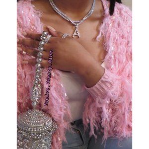 Top Girl Eternity Tennis Necklace & Pendant